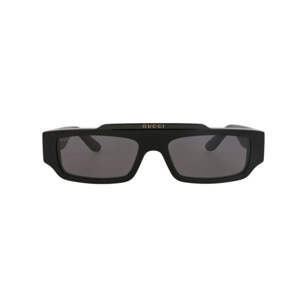 Gucci Square-Frame Recycled Acetate Sunglasses Black Mens